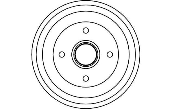brake drum DB4308 TRW, Image 2