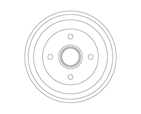 Brake drum DB4308MR TRW, Image 2