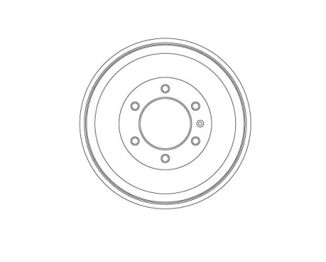 Brake Drum DB4451 TRW