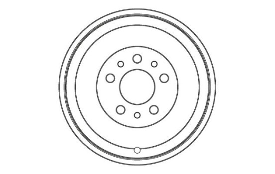 Brake drum DB5023 TRW