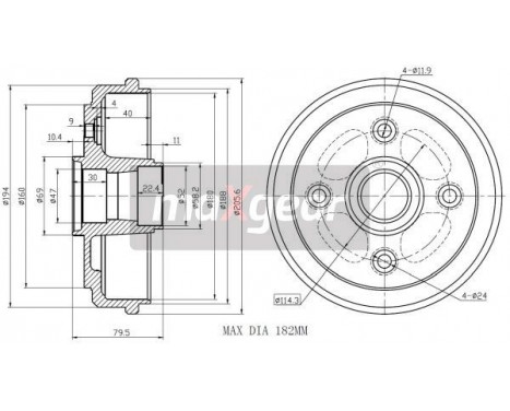 Brake Drum, Image 2