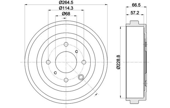 BRAKE DRUM