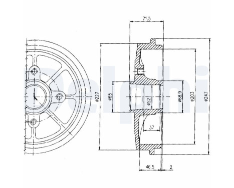 Brake drum