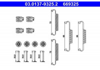 Accessories, parking brake shoe
