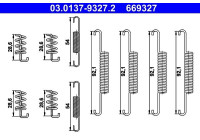 Accessories, parking brake shoe