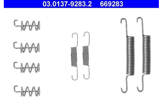 Accessories, parking brake shoe