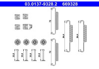 Accessories, parking brake shoe