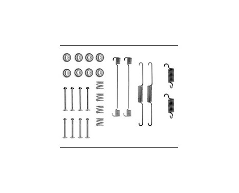 Accessory Kit, brake shoes, Image 2