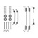 Accessory Kit, brake shoes, Thumbnail 2