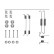Accessory Kit, brake shoes, Thumbnail 2