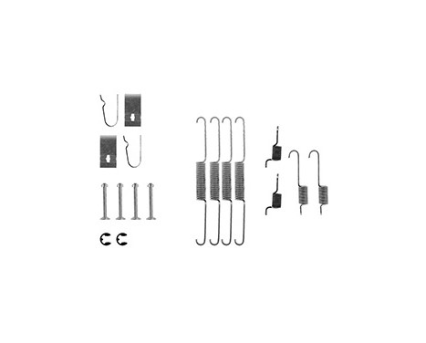 Accessory Kit, brake shoes, Image 2
