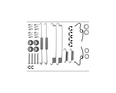 Accessory Kit, brake shoes, Image 2