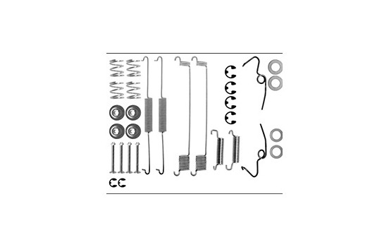 Accessory Kit, brake shoes, Image 2