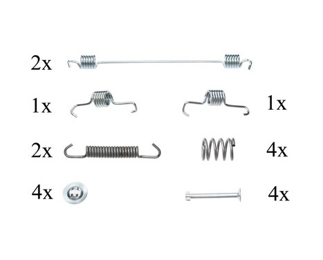 Accessory Kit, brake shoes, Image 2