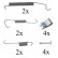 Accessory Kit, brake shoes, Thumbnail 2