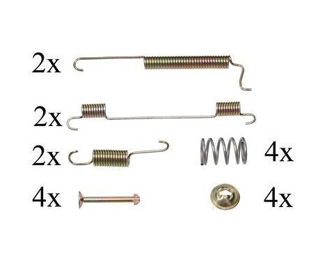 Accessory Kit, brake shoes