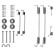 Accessory Kit, brake shoes