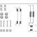 Accessory Kit, brake shoes