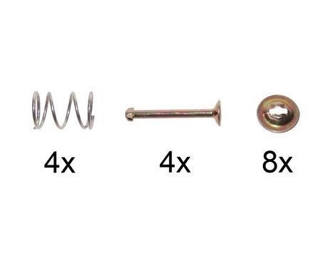 Accessory Kit, brake shoes