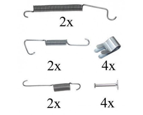 Accessory Kit, brake shoes