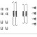 Accessory Kit, brake shoes