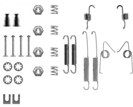 Accessory Kit, brake shoes
