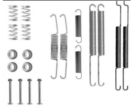 Accessory Kit, brake shoes