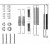 Accessory Kit, brake shoes