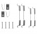 Accessory Kit, brake shoes