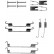 Accessory Kit, brake shoes