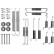 Accessory Kit, brake shoes