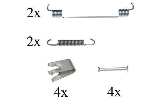 Accessory Kit, brake shoes
