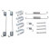 Accessory Kit, brake shoes