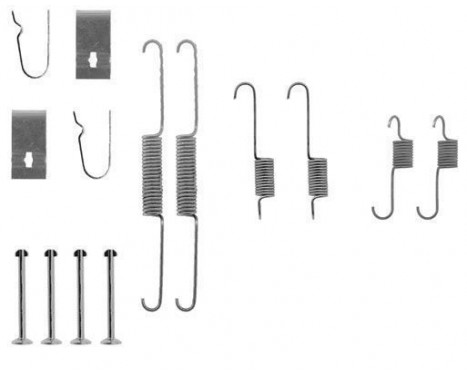 Accessory Kit, brake shoes