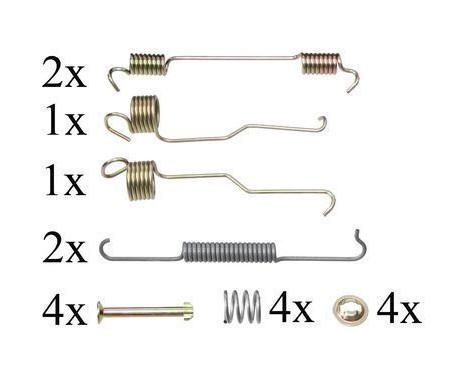 Accessory Kit, brake shoes