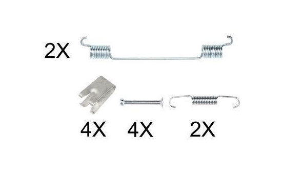 Accessory Kit, brake shoes