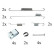 Accessory Kit, brake shoes