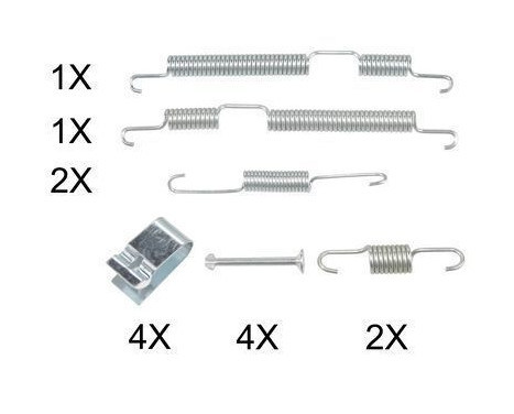 Accessory Kit, brake shoes