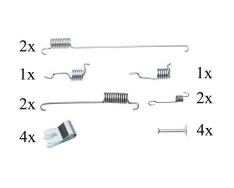 Accessory Kit, brake shoes