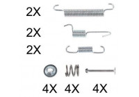 Accessory Kit, brake shoes