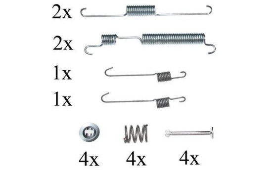 Accessory Kit, brake shoes