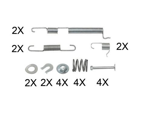 Accessory Kit, brake shoes