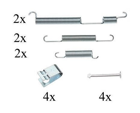Accessory Kit, brake shoes