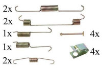 Accessory Kit, brake shoes