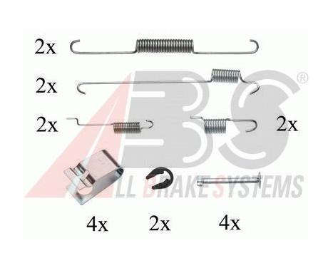 Accessory Kit, brake shoes, Image 2