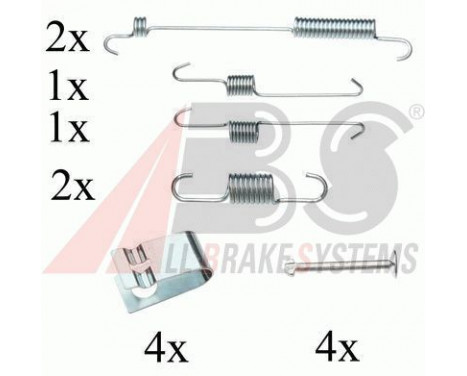 Accessory Kit, brake shoes, Image 2