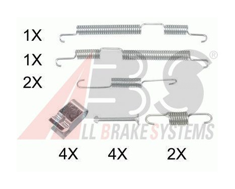 Accessory Kit, brake shoes, Image 2
