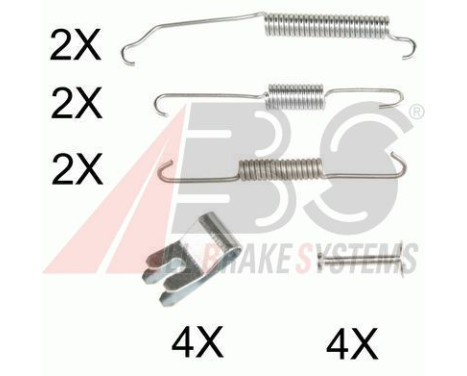 Accessory Kit, brake shoes, Image 2