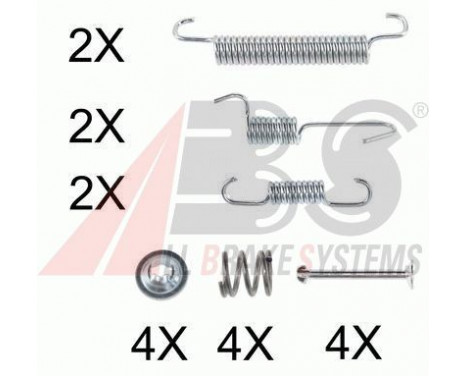 Accessory Kit, brake shoes, Image 2