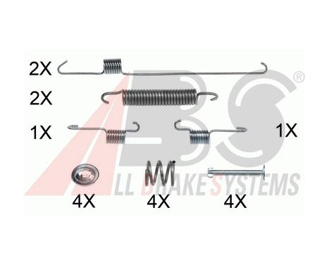 Accessory Kit, brake shoes, Image 2